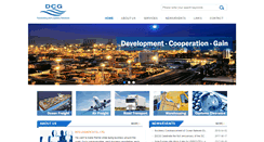 Desktop Screenshot of dcglogistics.com